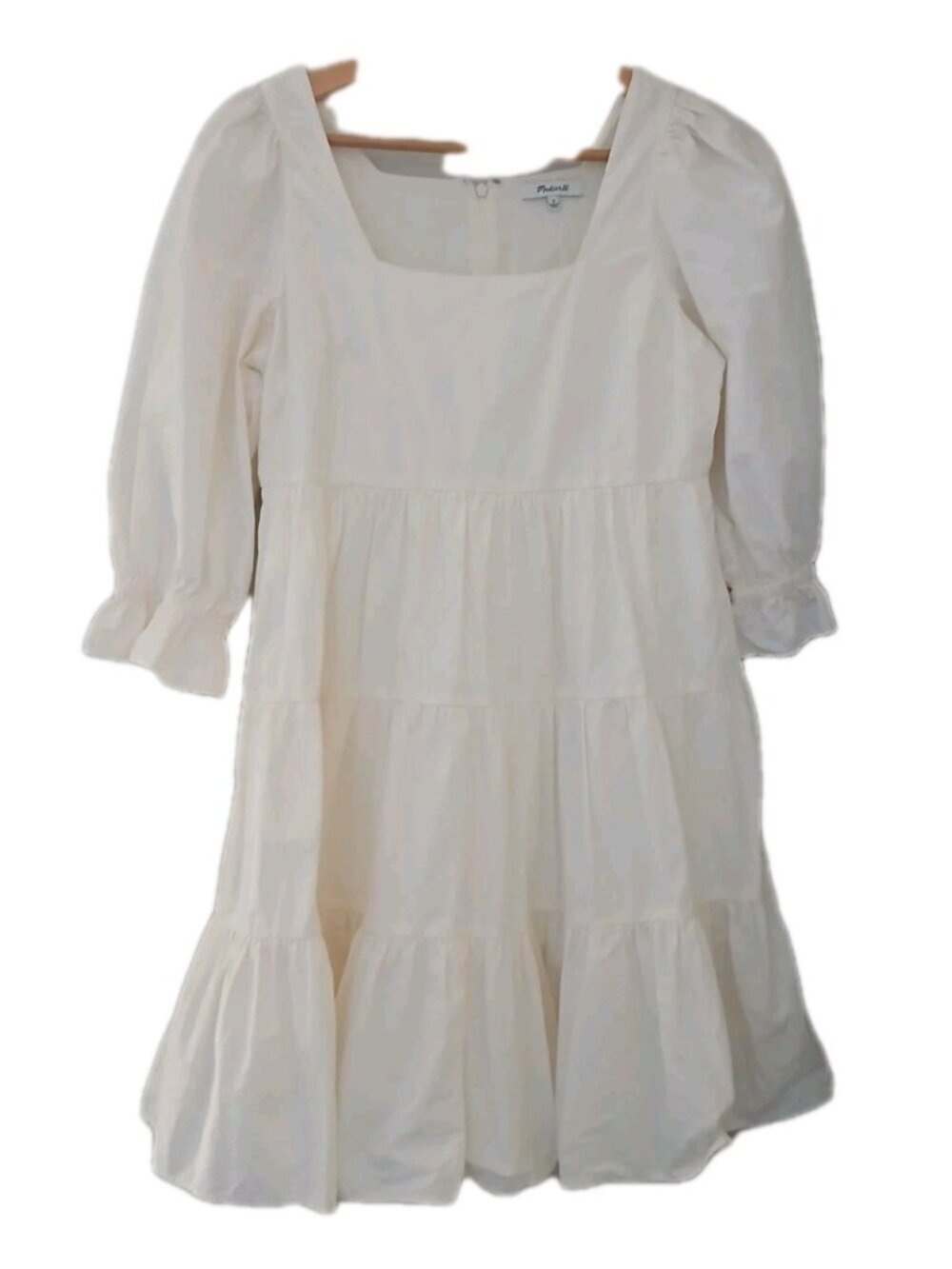 Madewell Poplin Lizzie Babydoll Dress